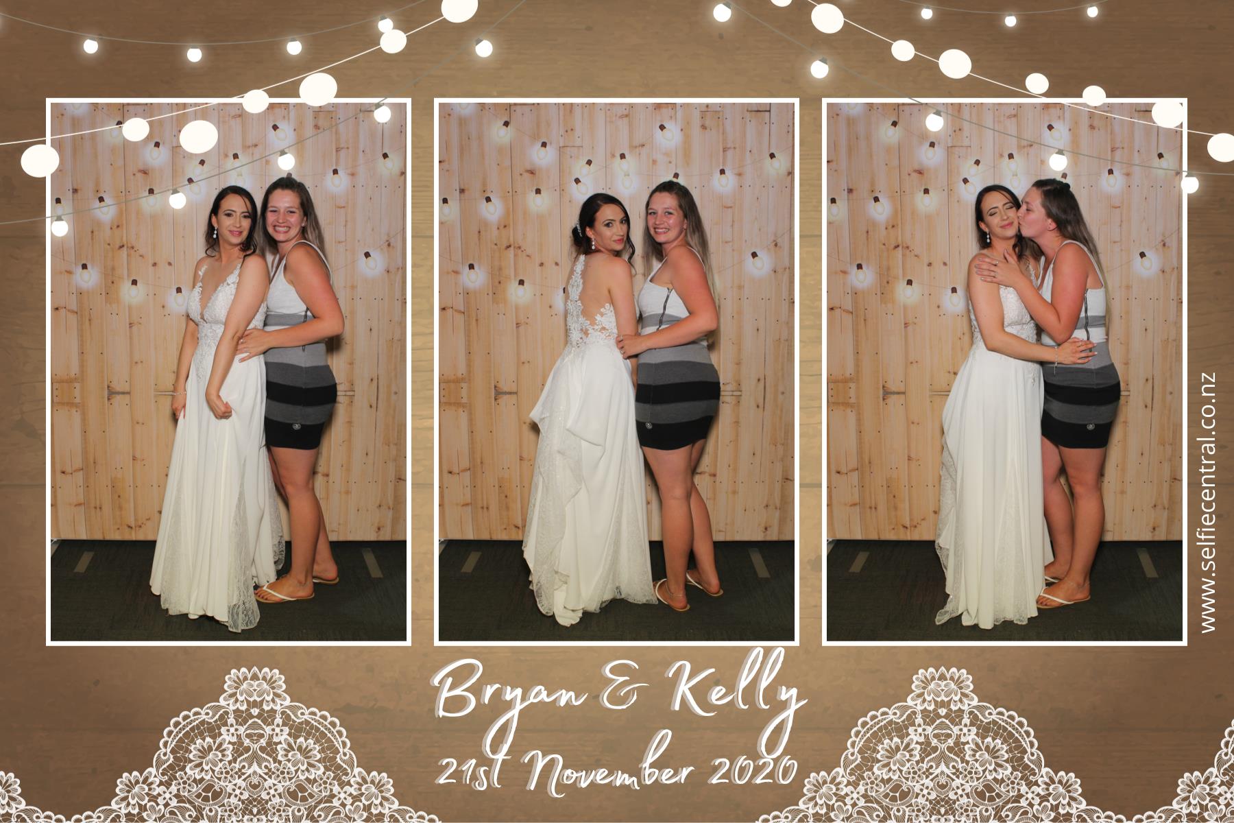 Bryan & Kelly's wedding | View more photos from the event at gallery.photobooth.co.nz/u/SelfieCentral/Bryan-Kellys-wedding